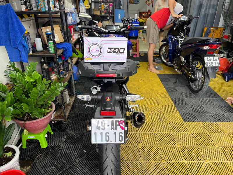 Độ đèn nâng cấp ánh sáng NÂNG CẤP ÁNH SÁNG M45 HYPER CHO XE MT